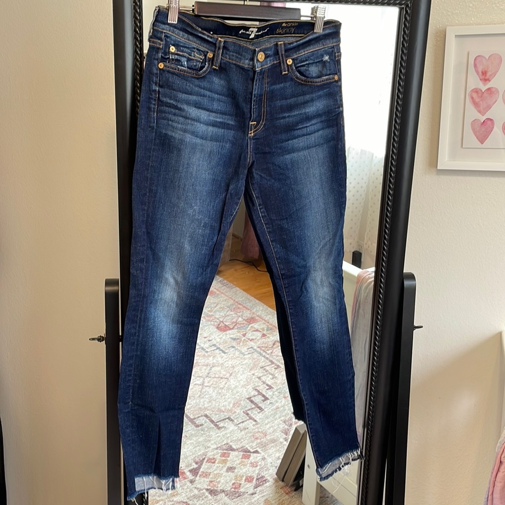 7 For All Mankind The Ankle Skinny Jean